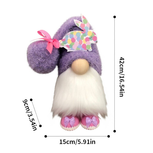 Påskdvärgplyschdocka 41 cm 1