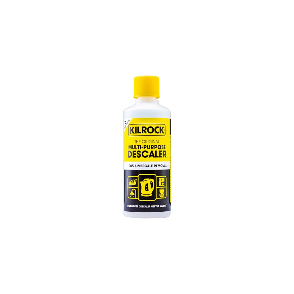 Big K Multi-Purpose Descaler 400Ml (5 Doses) - Limescale Descaling For Kettles, Shower Heads & Coffee Machines - Biodegradable And Phosphate Kilrock