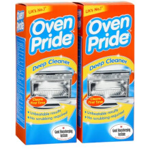 2 x Oven Pride | Oven Cleaner - 500ml Complete Oven Cleaning Kit with Safety Gloves & Cleaning Bag - Cleans First Time - Oven Cleaner Heavy Duty - De