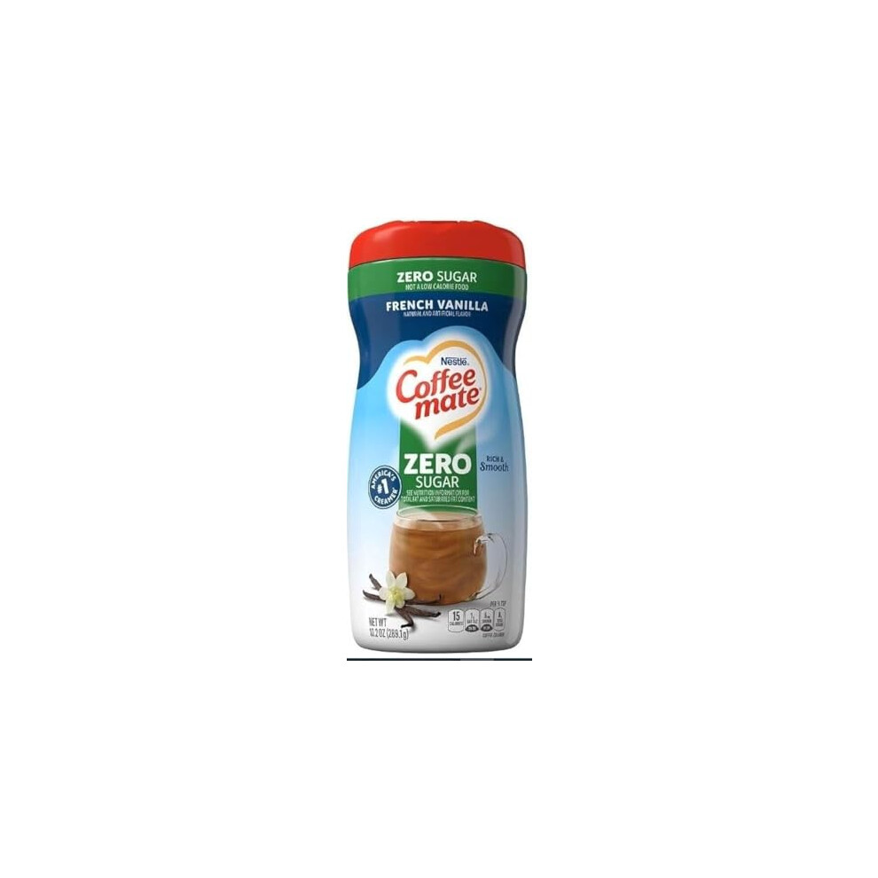 Coffee Mate Nestlé Sugar Free French Vanilla Flavour Coffee Creamer 289 G