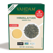 VAHDAM, Green Tea Leaves from Himalayas, (100+ Cups) 255g | 100% Natural Tea | Powerful Anti-OXIDANTS | Brew Hot Tea, Iced Tea or Kombucha Tea | Loos