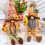 Fall Gnome Decor Set – 2Handmade Plush Gnomes 5