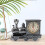 Locomotive-Shaped Alarm Clock in Grey ABS 2
