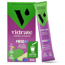 Vidrate Electrolytes Powder Minis - Hydration Sachets with Vitamins & Electrolytes For Kids - Zero Sugar Hydration Powder No Artificial Sweeteners &