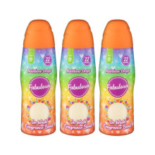 Fabulosa In-Wash Laundry Fragrance Boost, Made Using Salt Crystals, In-Wash Scent Booster Laundry, 66 Washes, Pack of 3 x 400g, Rainbow Drops