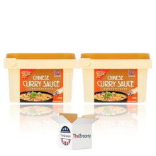 Chinese Curry Sauce Paste Concentrate 405g Pack of 2 Mild