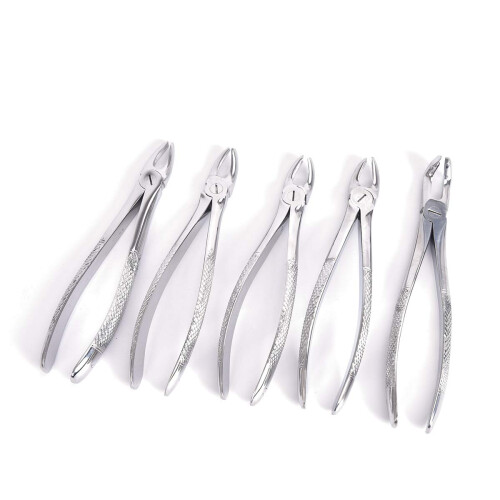 Dental Extraction Forceps Kit 10PCS, Professional Tooth Extraction Instruments with Ergonomic Grip and Precision Control 2