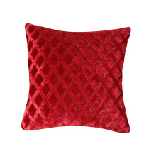 FNGZ kussensloop pluche effen kleur lendenkussenhoes1