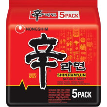 NONGSHIM Instant Noodle Shin Ramyun, 120 G - Pack of 40