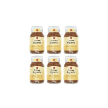 Douwe Egberts Pure Gold Medium Roast Instant Coffee 190g (Pack of 6 Jars, Total 1.14kg)