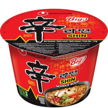 Nongshim Shin Noodle Soup Big Bowl 114 g