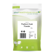 yourhealth. Psyllium Husk Powder 500g, Extra High Purity, Non Contaminated, No Pesticides, Fine Powder, Gluten Free, Vegan, (Recyclable Pouch)