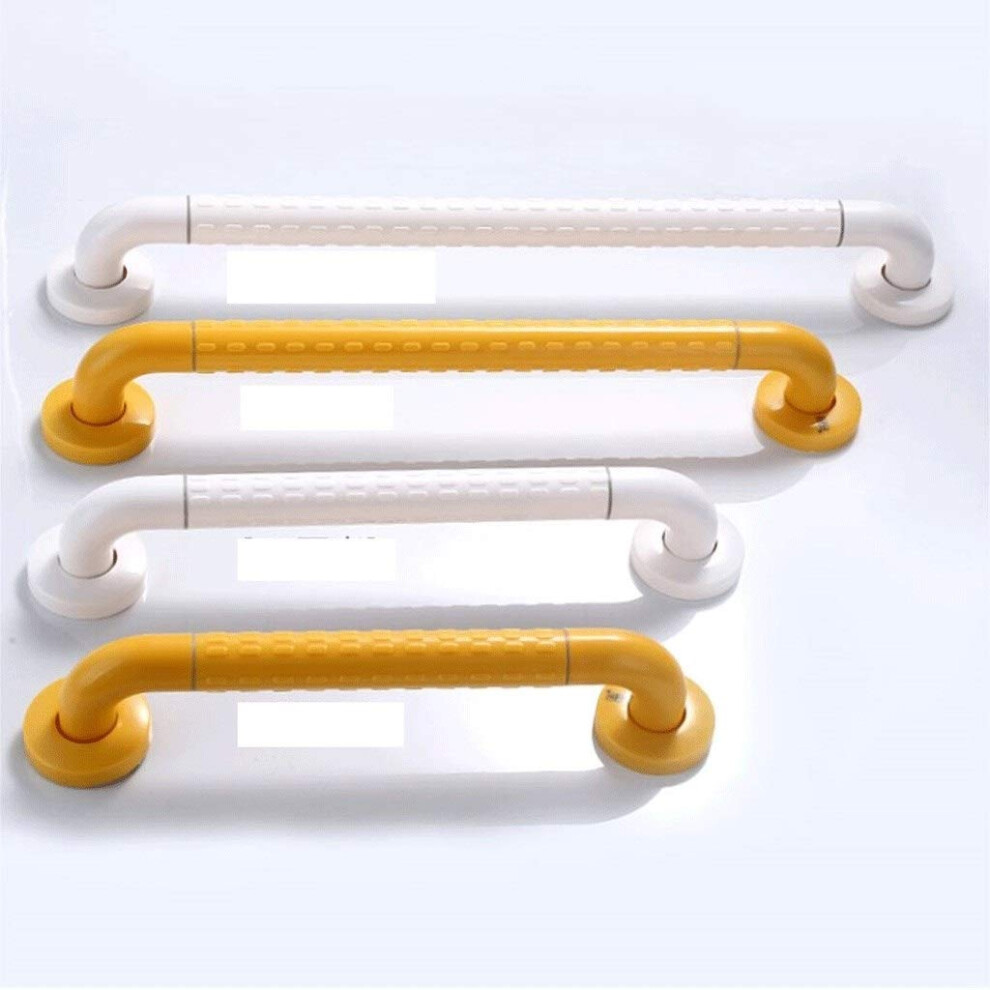 Yellow Bathroom Grab Bar 304 Stainless Steel Antislip Safety Handrail For Shower Toilet 43Cm