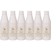 Simply White Chocolate with Hazelnut Flavouring Topping Sauce, Ready to Use Dessert Sauce for Ice Cream, Waffles, Pancakes, Coffee & Milkshakes 1kg (