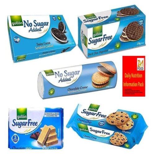 Gullon Sugar Free Biscuits Chocolate Mixed Variety Selection