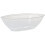 Clear Oval Plastic Serving Bowls 80oz 12 Pack 2