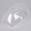 Clear Oval Plastic Serving Bowls 80oz 12 Pack 3