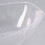 Clear Oval Plastic Serving Bowls 80oz 12 Pack 4