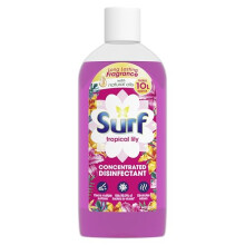 Surf Tropical Lily Concentrated Disinfectant eliminates 99.9% of germs multi-purpose cleaner for sparkling clean surfaces 240 ml