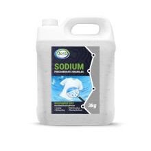 JOVS Sodium Percarbonate 3 kg - Pure Granular Oxygen Bleach Cleaner, Eco-Friendly Stain Remover & Laundry Whitener, Biodegradable Household Cleaning