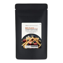 JM Posner Belgian Style Waffle Mix for Waffle Makers, Simple Preparation with Water Oil, Makes Approximately 11 Waffles, Vegetarian Belgian Cuisine,