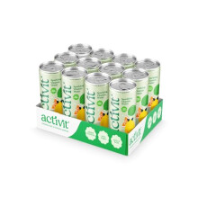Activit Sparkling Flavoured Vitamin Water Lemon & Lime with B Vitamins B5, B6, B9, B12, Vitamin C, Vitamin D, Zinc & Magnesium Zero Sugar 12x 330ml C
