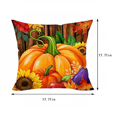Höstörngott 40x40 cm lantlig pumpa solros 1