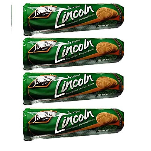 Jacob's Lincoln Scrumptious Shortcake Biscuits | Premium Classic Cookies | Made
