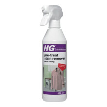 HG Laundry Pre-Treat Stain Remover, Extra Strong Pre-Wash Clothing & Fabric Spray with Active Oxygen, Removes Spots & Stains, Heavy Duty Formula Idea