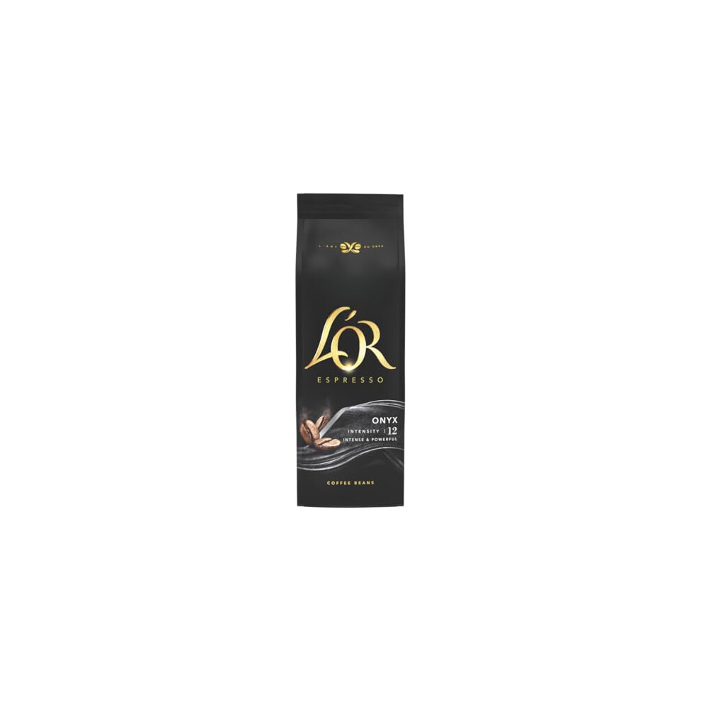 L'or Espresso Coffee Beans 500G Intensity 12 Onyx