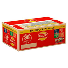 Walkers Crisps Variety Box 36 x 25 g