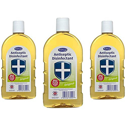 Dr Johnson Antiseptic Disinfectant Liquid (3x500ml)
