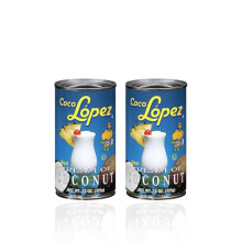 Cream of Coconut Coco Lopez, Set of 2 Cans, 15 oz./ 425 g Each