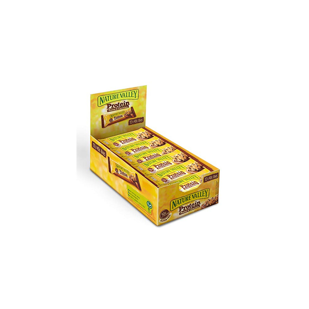 Nature Valley Protein Peanut Chocolate Cereal Bars 40 G