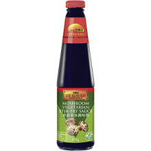 Lee Kum Kee Mushroom Vegetarian Stir‑Fry Sauce 510 g | Gluten‑Free & Vegan – Umami-Rich Shiitake Mushroom Seasoning (Oyster Sauce Alternative)