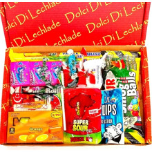 Dolci Di Lechlade American Sweets Gift Box Candy Chocolate Sour Sweet Hamper American Sweet USA Birthday Mothers Day Easter Egg Eggs Chocolates