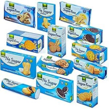 Gullon Sugar Free & No Added Sugar Big Selections 13 Healthy Biscuits