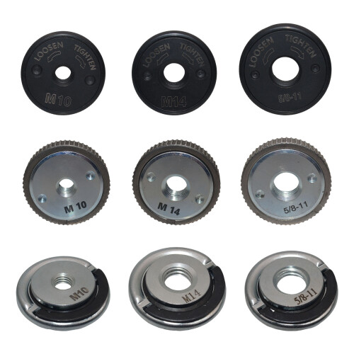 Stable Auto Locking Flange Grinding Wheel-5 8 11 Gear model 1