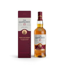 The Glenlivet 15 Year Old Single Malt Scotch Whisky (French Oak Reserve), 70 cl with Gift Box