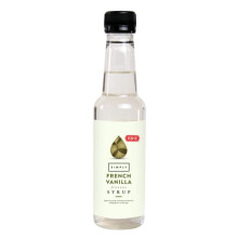 Simply Sugar Free French Vanilla Syrup, Low Calorie, Vegan & Nut Free Flavoured Syrup for Coffee, Cocktails & Baking (250ml)