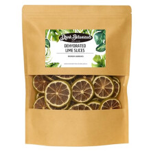 Dehydrated Dried Lime Slices | Lime Wheels | 110 + Slices Approx | 100% Natural No Added Sugars | For Cocktails, Wreath Making, Tea, Cakes, Decoratio