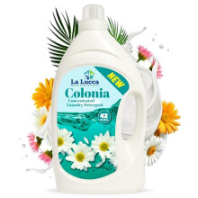 LaLucca Colonia Concentrated Laundry Detergent | 42x Washes | Floral Fragrance Clothes Washing Liquid | Spanish Washing Detergent | Long Lasting 3 Li
