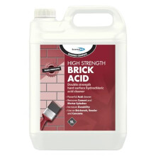 5L BOND-IT High Strength Brick Acid Cleaner CONCRETE MORTAR PATIO OIL Light, 6% Hydrochloric Acid Remove Oil Stains And Grease From Tiles, Paving and