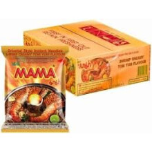Mama Creamy Shrimp Tom Yum Noodles 55gm x 30| Indulge in Rich, Creamy Thai Flavor | Luxurious Creamy Elegance | Quality Ingredients | Instant Enjoyme