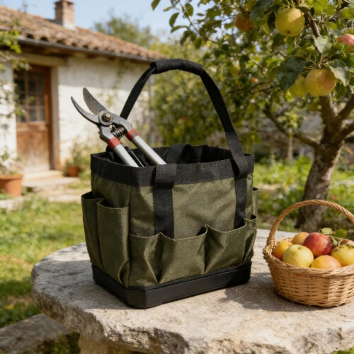 Toughly Rip Proof Garden Tool Bag With Internal Pockets For Easy 2