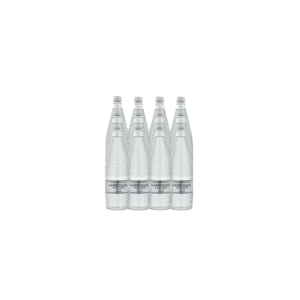 Harrogate Spring Water Harrogate Sparkling Spring Glass Bottle 750Ml (Pack Of 12) G750122c