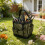 Toughly Rip Proof Garden Tool Bag With Internal Pockets For Easy 6