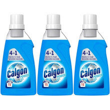 Calgon Gel 4-in-1 Washing Machine Water Softener Gel 750ml, Multipack of 3