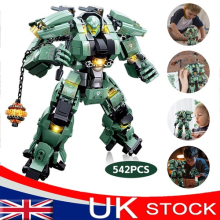 542Pcs Technic Mecha Warrior Building Blocks Set Battle Robot For Collections UK