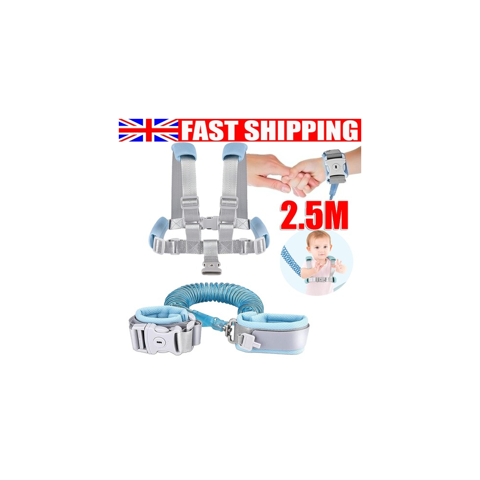 Anti Lost Leash Harness Toddler Safety Wrist Traction Rope Wristbands Children